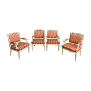 suite de 4 fauteuils