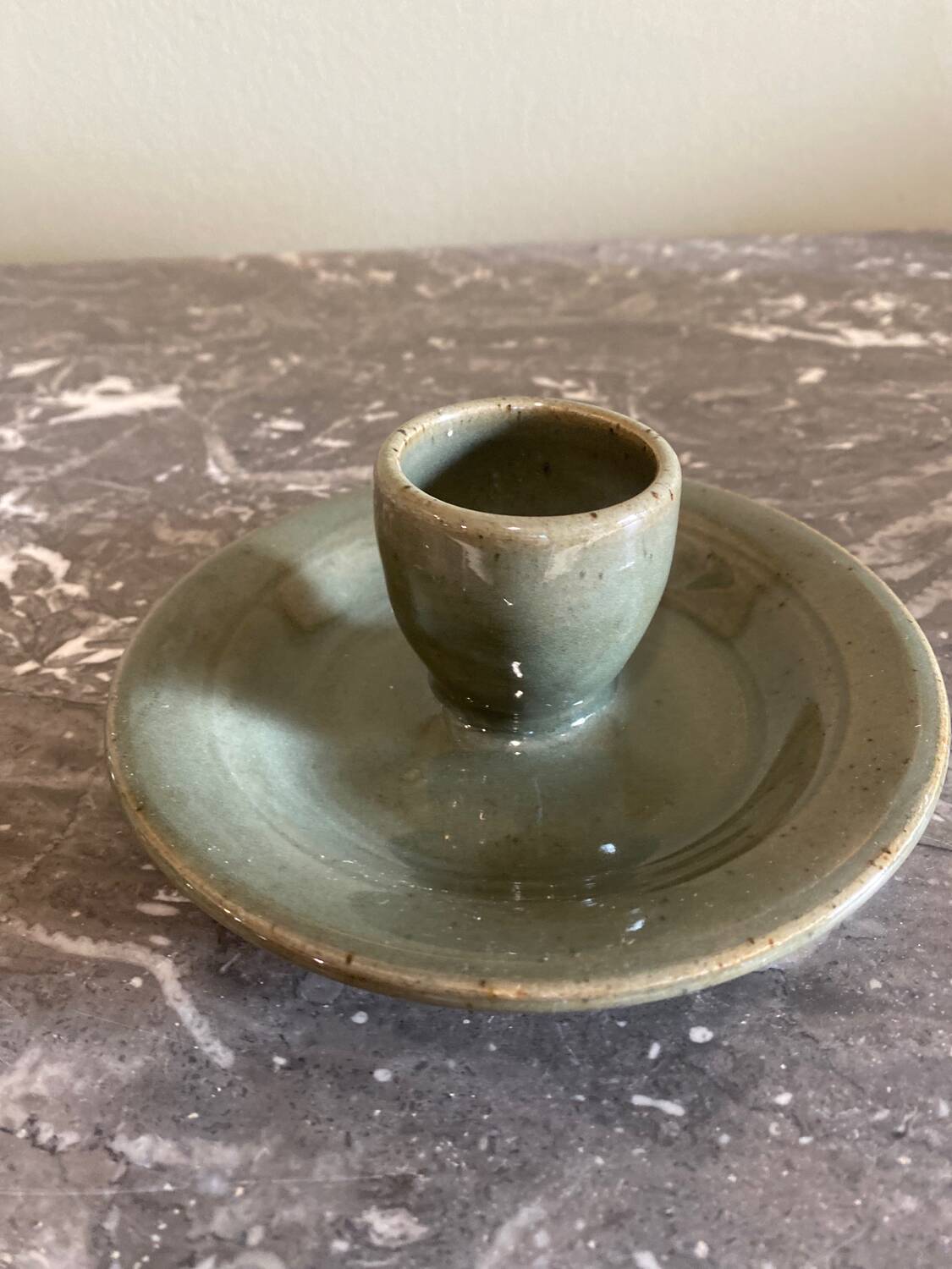 Eucalyptus stoneware egg cup