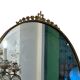 Italian 1940-50’s brass frame mirror.