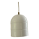 Suspension métal blanc - suède années 70/80
