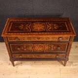 Commode marquetée de style Louis XVI