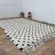 Handmade wool Berber rug 294x194 cm