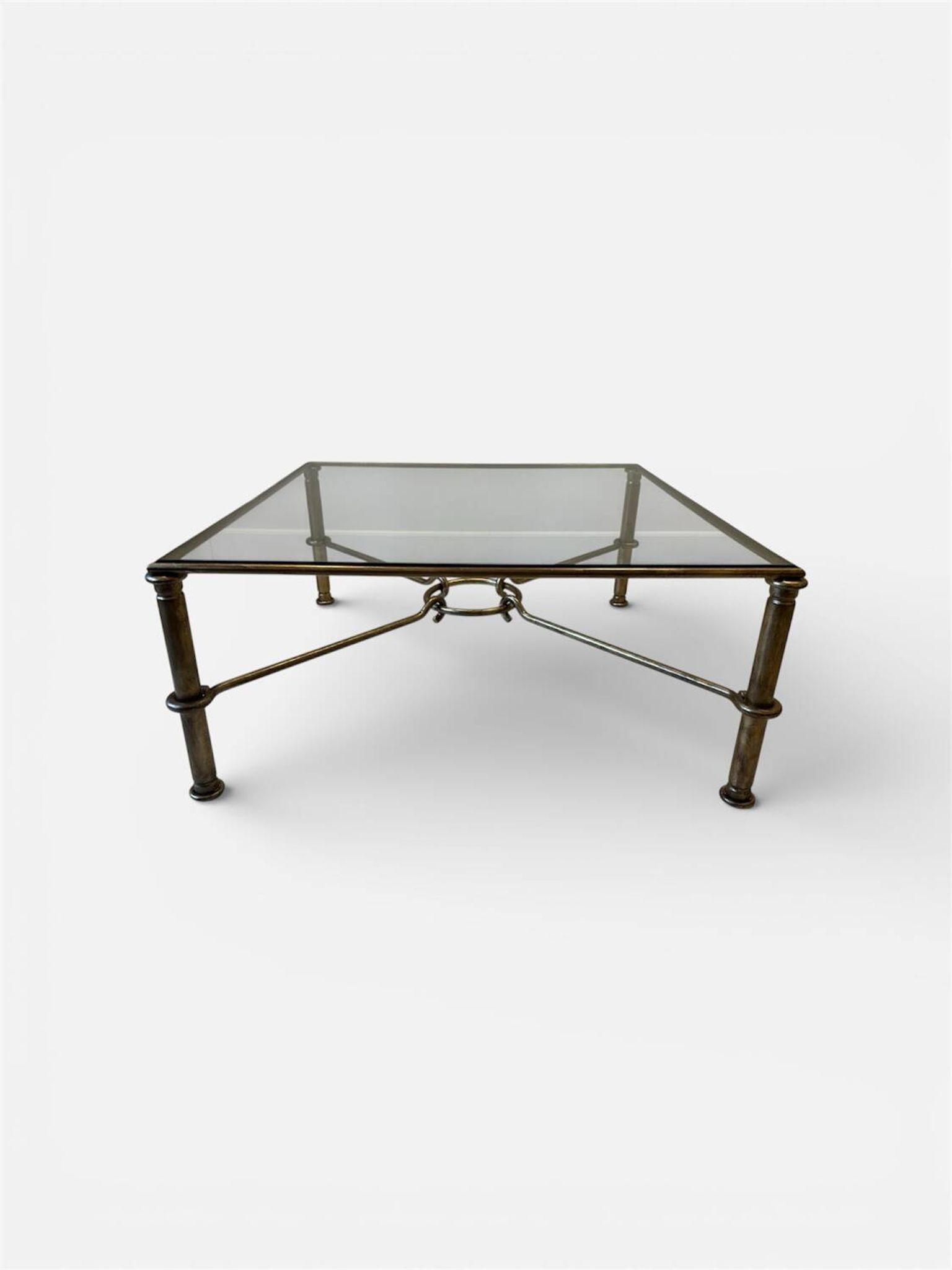 Table basse par Giovanni Banci pour Hermès, années 1970.