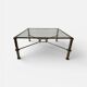 Coffee table by Giovanni Banci for Hermès, 1970s.