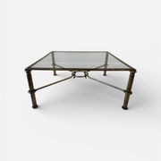Table basse par Giovanni Banci pour Hermès, années 1970.