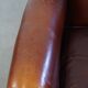Vintage Sheepskin Leather Armchair