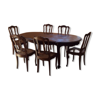 Large oval table