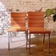 Pair of vintage Kuadra chairs / Pedrali - Italian design