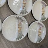 Asparagus plates, slushy
