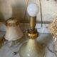 Paire de lampes de chevet en verre de Murano