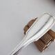 Silver metal ladle