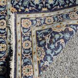 Tapis d'orient iran kashan- fait main  - dimensions: 1.37 x 0.68 cm