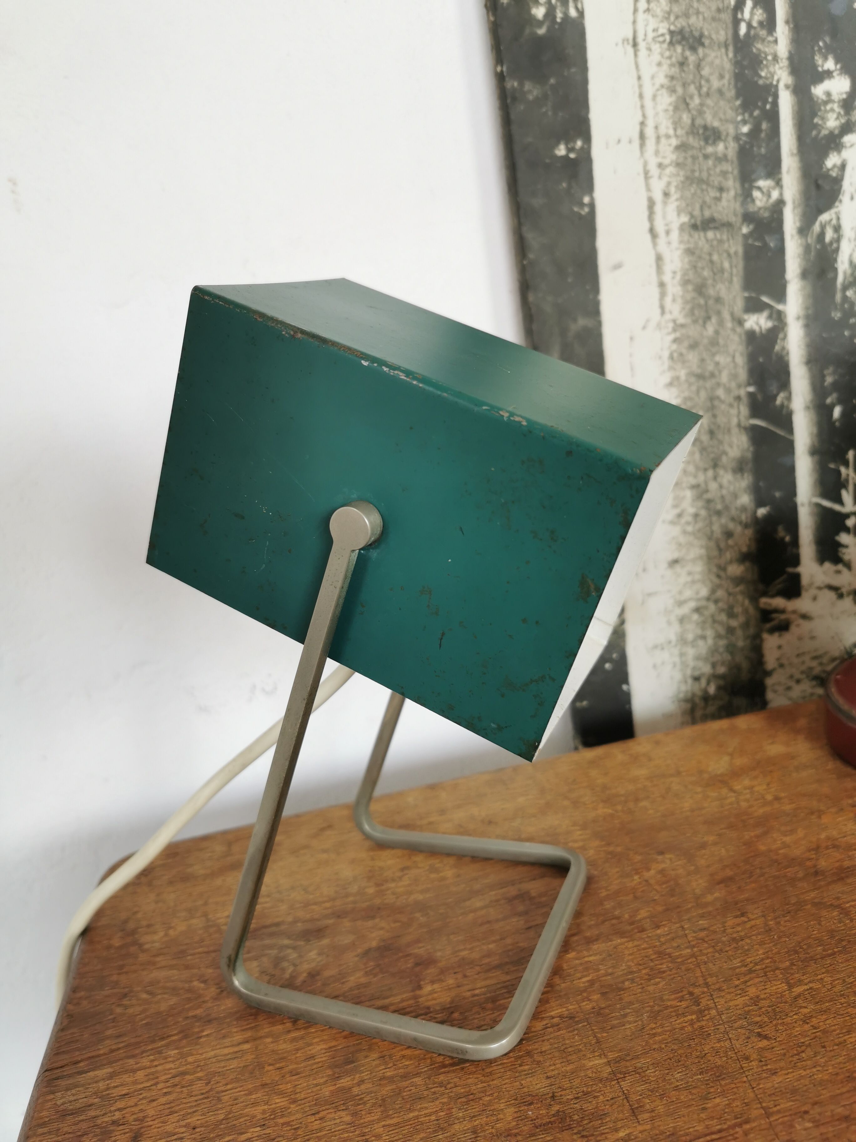 Cube lamp 1960 Kaiser Leuchten