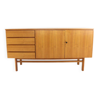 Enfilade en placage de bois, Allemagne 1960