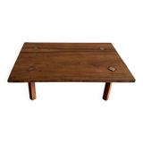 Wooden bedside table