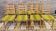 Lot de 8 chaises scandinaves année 1970