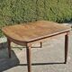 Antique solid oak table
