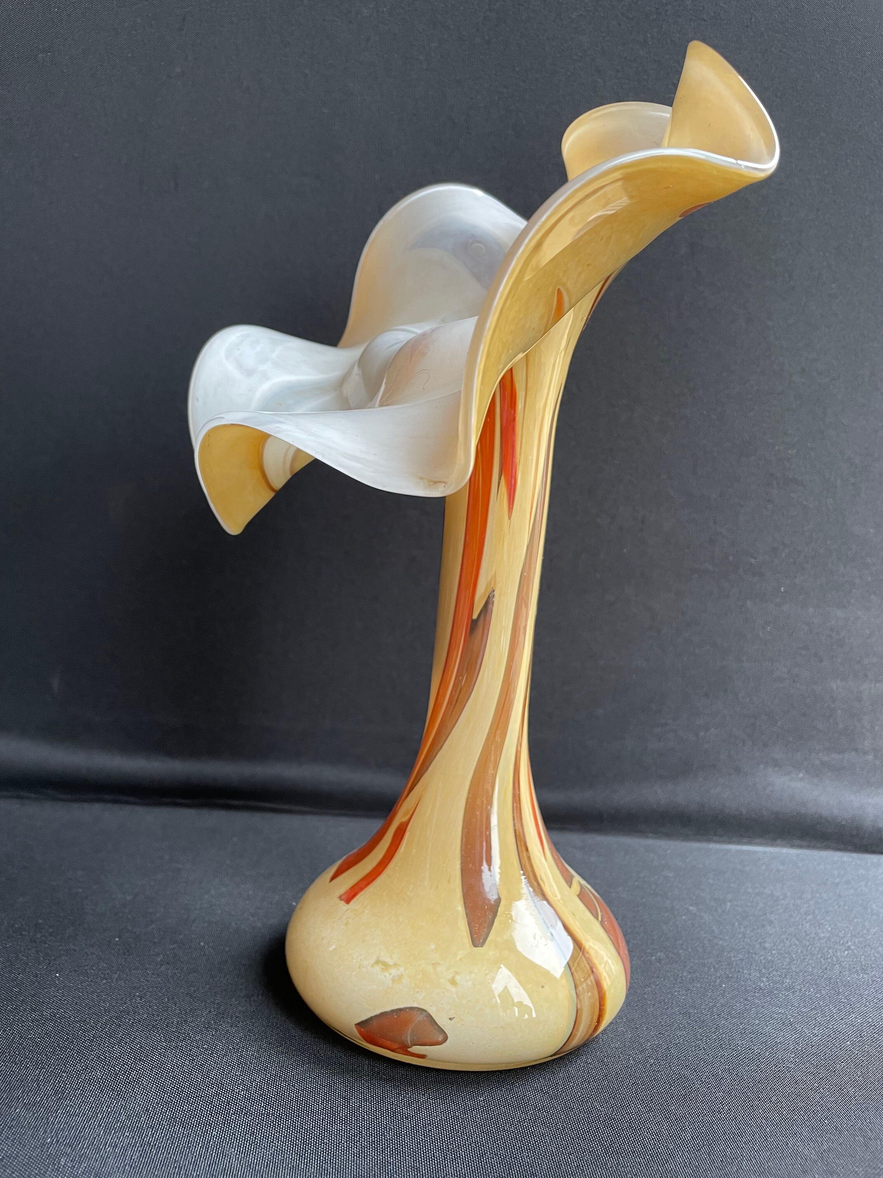 Verreries de Clichy ou de La Plaine Saint Denis - Vase soliflore
