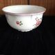 Ceramic salad bowl Old Saint-Amand – floral decoration – very good condition