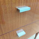 Vintage tapered leg chest of drawers