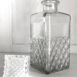 Glass whiskey decanter