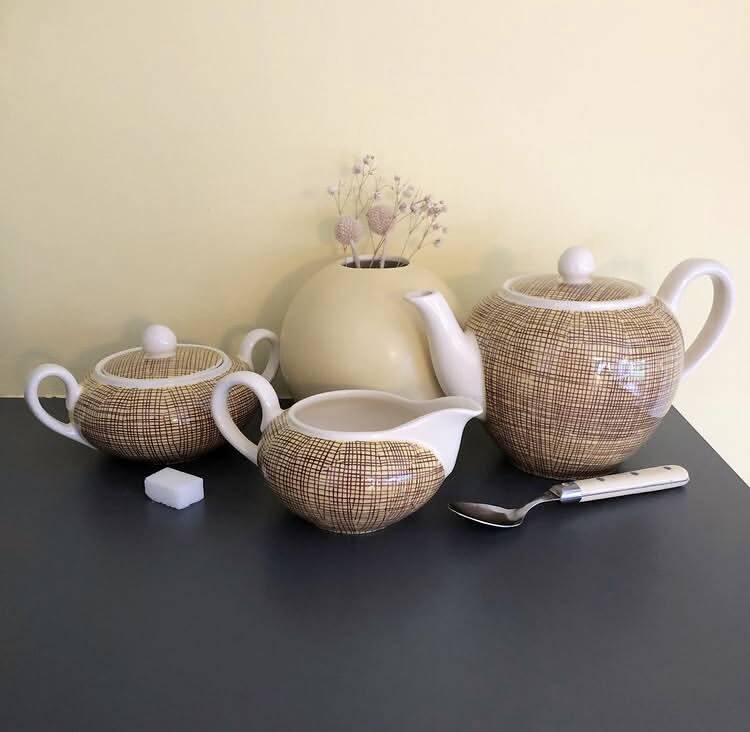 Service à thé Villeroy et Boch vintage
