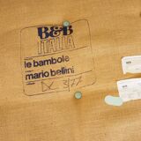 'Day Bed' Bamboletto by Mario Bellini forr B&B Italia