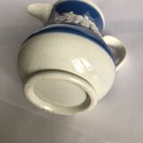 Pot à lait décor bleu