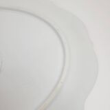 Large oval antique dish in gilded porcelain – Tirschenreuth, Bavaria –