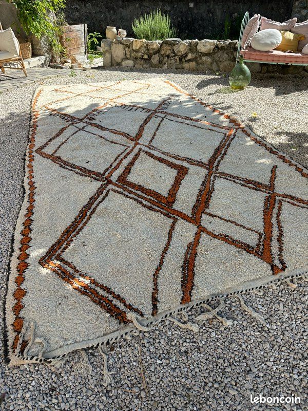 Authentique Tapis berbère Béni Ouarain