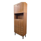 Vintage wooden shelf/bookcase/display cabinet MDK