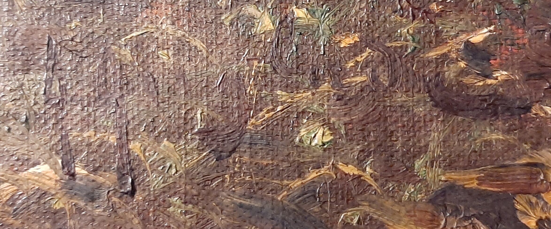 Lot of 2 units in perfect condition: 1 painting signed andré anglade + 1 painting signed aramis boucher