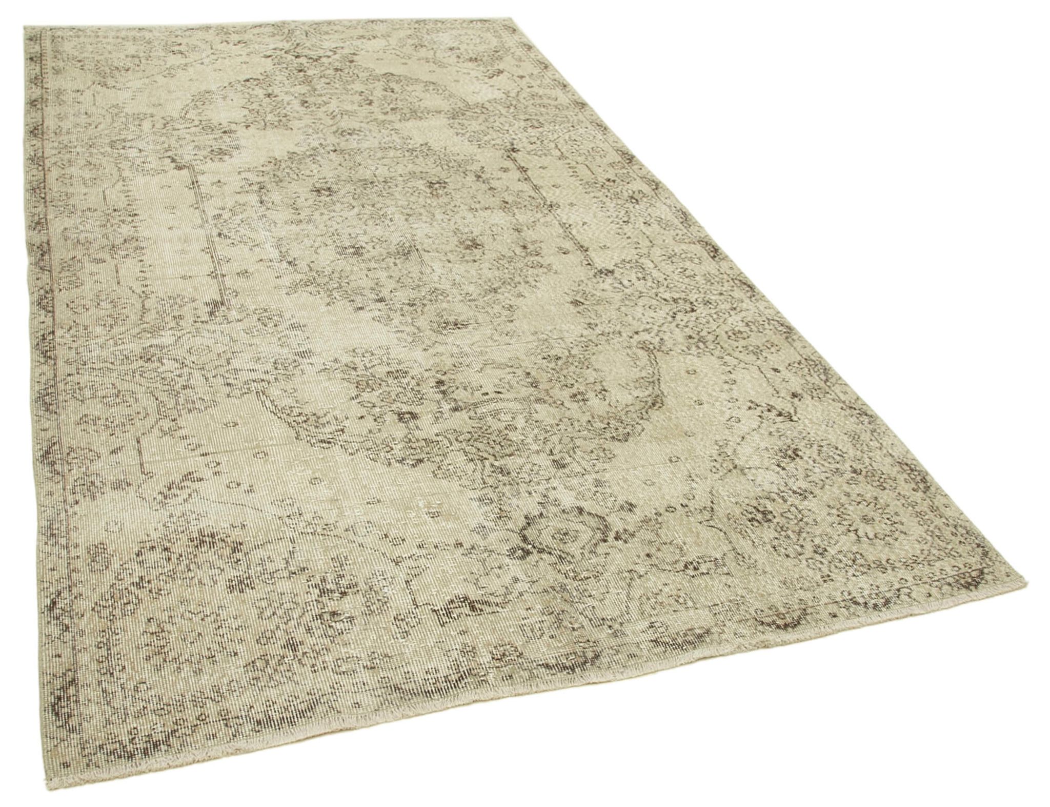 Handmade One-of-a-Kind Oriental Beige Rug 163 cm x 282 cm - 38907