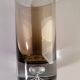 Set of 11 glasses, design by Roland Pösch Gral Glas, vintage 70s.