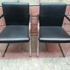 Fauteuil Antonio Citterio cuir et acier chromé édition Vitra