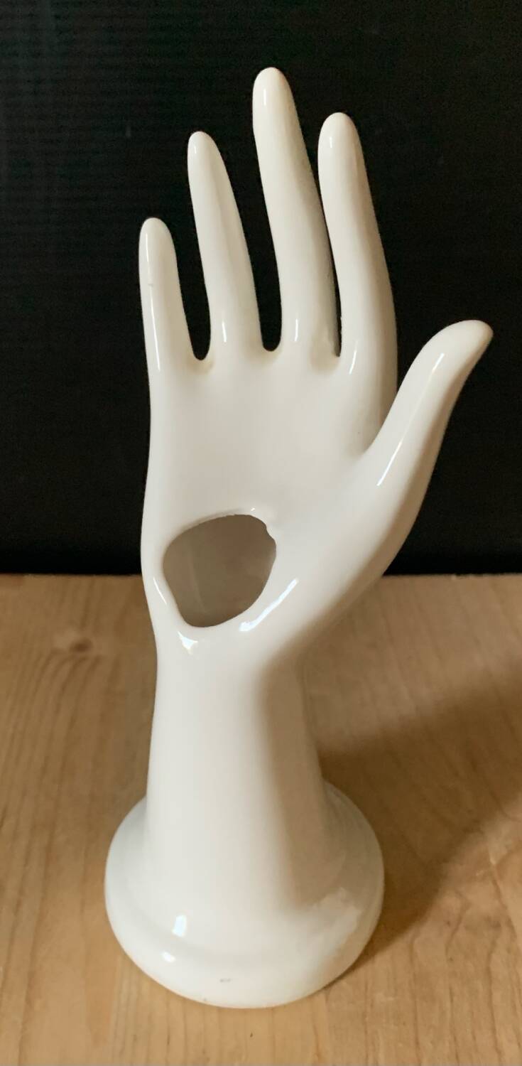 Handmade ceramic soliflore ring sizer