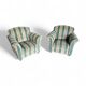 2 x club chair 1980s