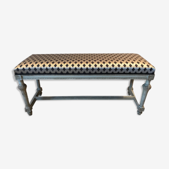 Louis XVI bench redone