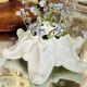 Antique ceramic flower vase soliflore