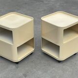 Set of Two Componibili by Anna Castelli Ferrieri for Kartell