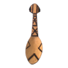 African wooden spoon