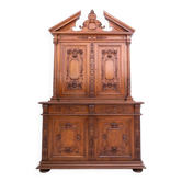 Buffet majestueux, France, vers 1880.