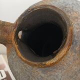 Vintage textured ceramic water bottle