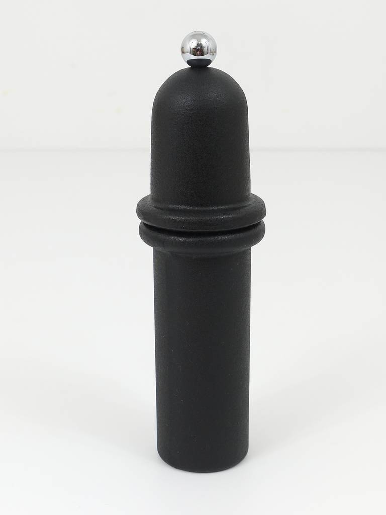Beautiful cast iron salt and pepper mill by Carl Aubock with Peugeot mill, 1970s.