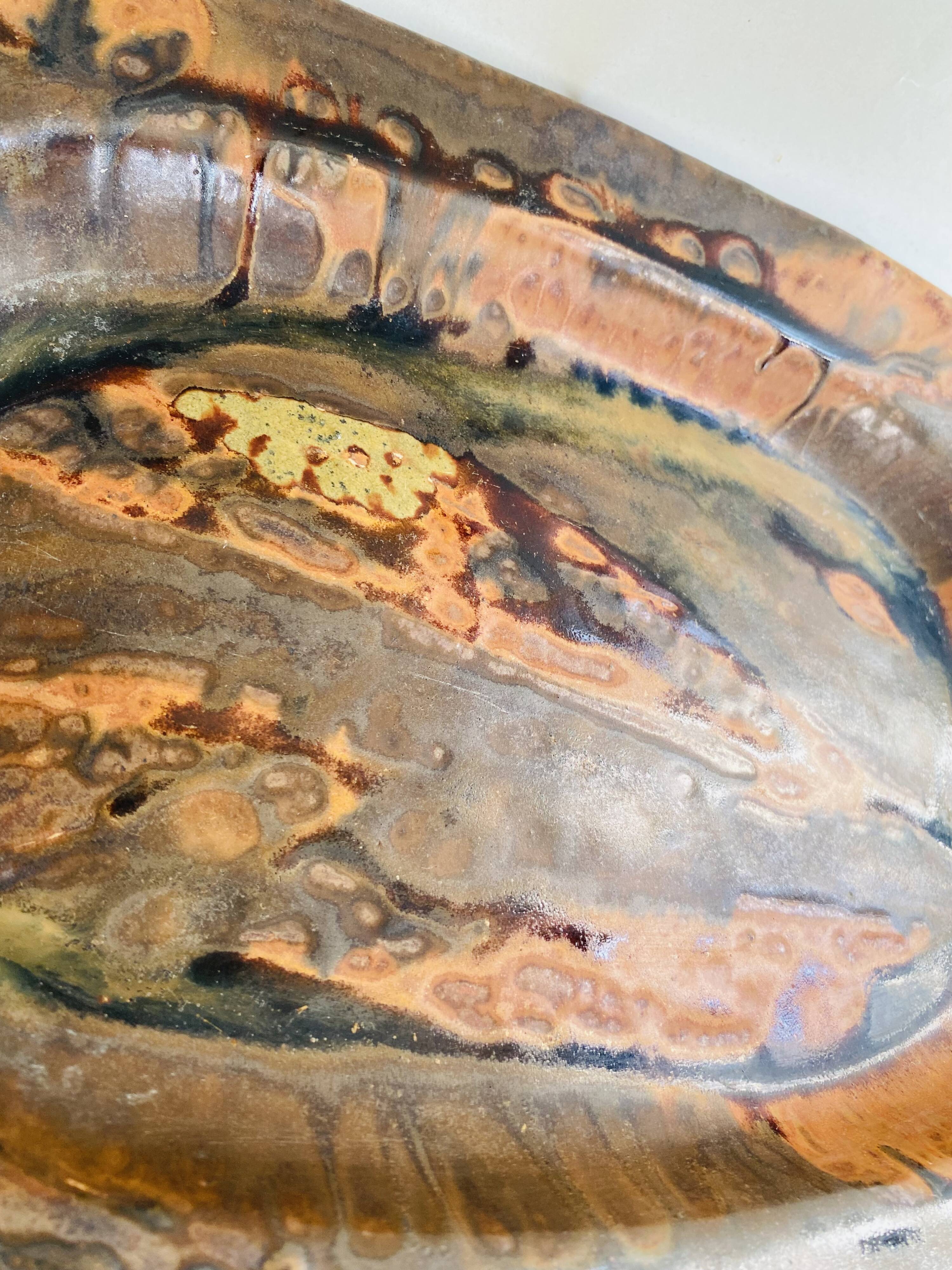Dish from E. Barachant 1950s