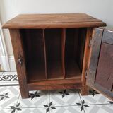 Wooden furniture storage documents