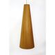 Suspension conique en pin, Jorgen Wolf, 1960