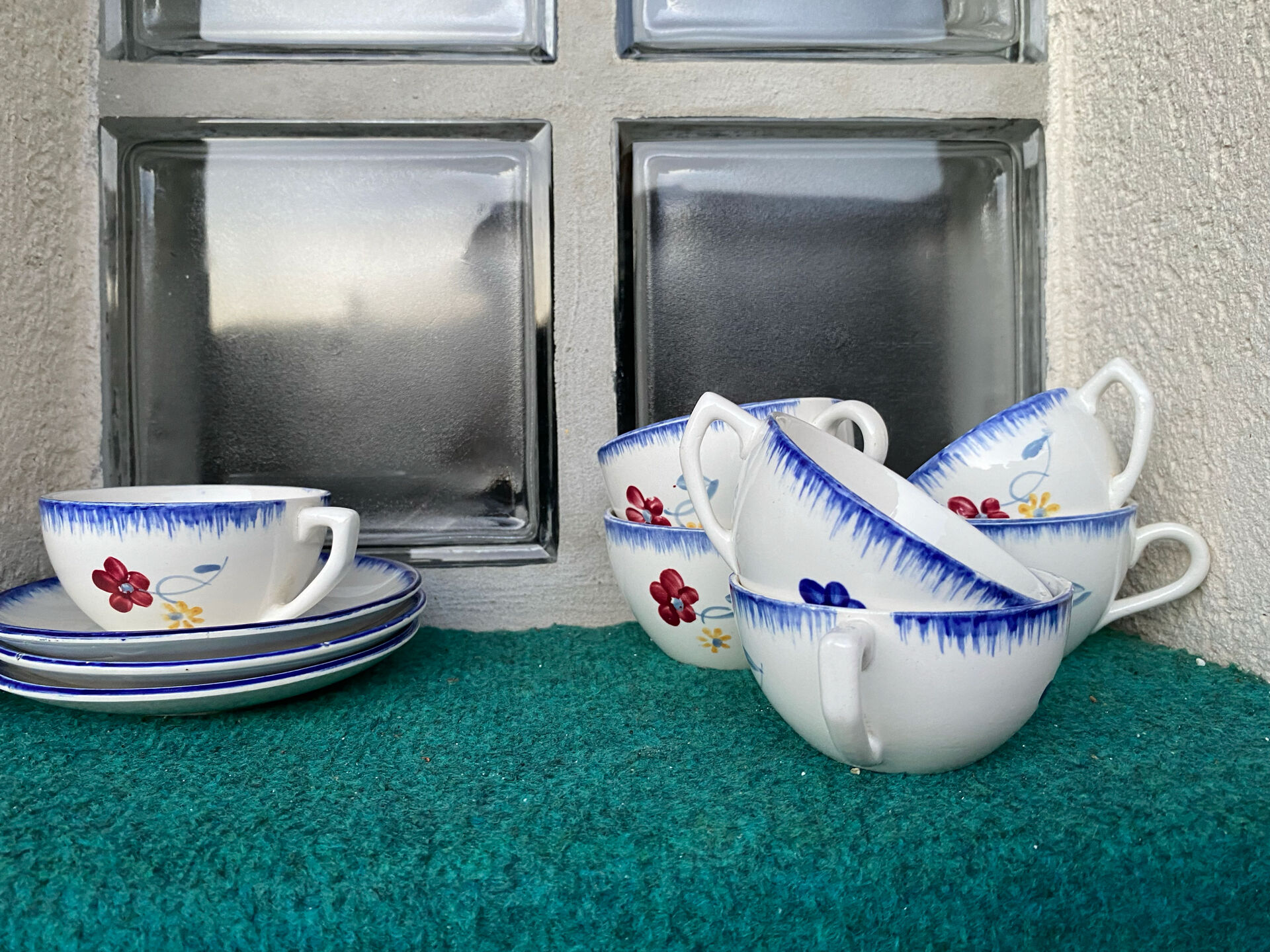 Vintage coffee service Digoin "Mary Lou"