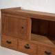 Old low cabinet with sliding doors – Taishō / Showa period (c. 1920-1970) #12