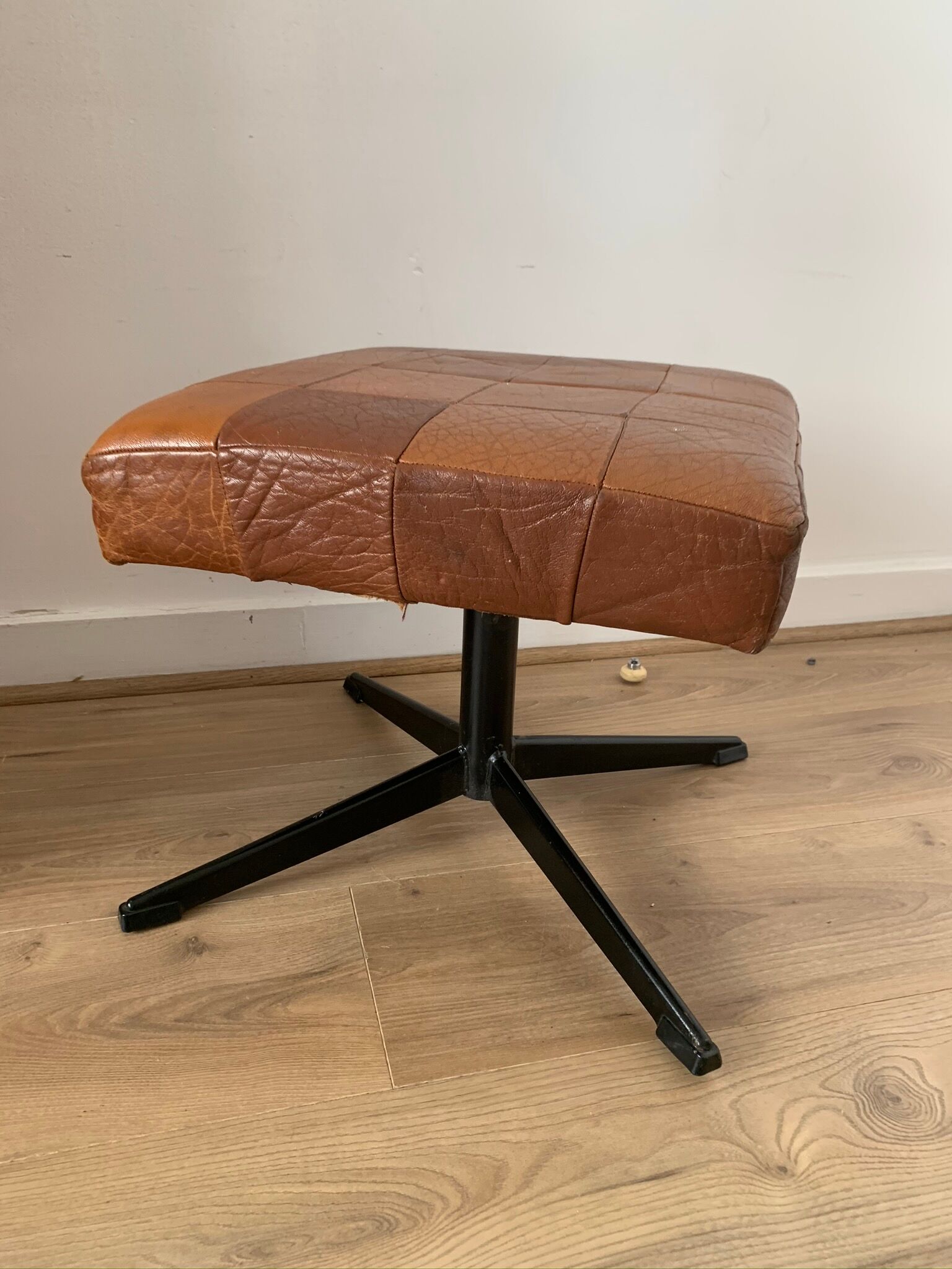 Scandinavian ottoman 1970